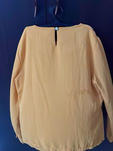 Chic Yellow Lace Top