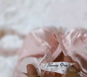 Satin Lace Bra