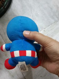 Captain America Plush Keychain Toy