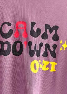 Purple Graphic T-Shirt