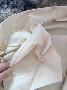 Men's Cream Ethnic Pants