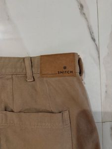 Tan Straight Leg Pants