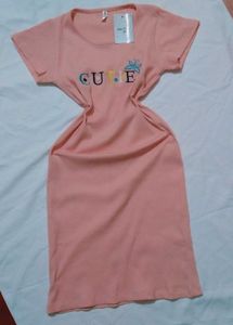 Baby Winter Pink Aline Dress ✨