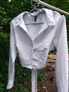 H&m back knot top