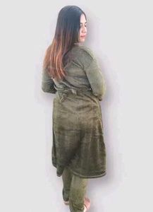 Woollen Kurta Set