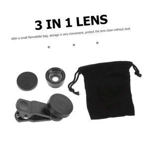 3 in 1 Phone Camera Lens Kit, Fisheye 180 Degree