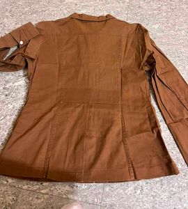 Classic Brown Utility Jacket