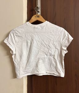 H&amp;M White Coquette Tee🎀🦢