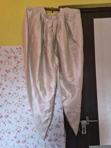 dhoti blouse with floral embroidery net overcoat