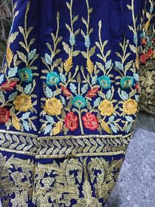 beautiful elegant Blue gown with duppata