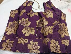 Floral Purple Blouse
