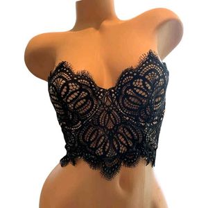 Lace Strapless top