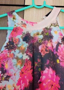 Flowers Print Dress