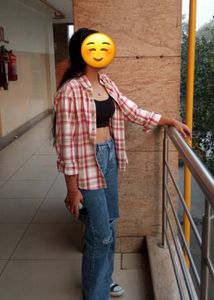 Women’s Plaid Button-Up Shirt
