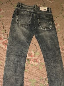 Stylish Dark Wash Denim Jeans