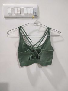 URBANIC Sports Bra with Criss-Cross Back
