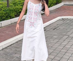 Elegant Embroidered Kurta Set