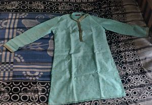 Men's Light Blue Kurta