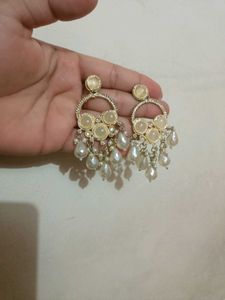Elegant Pearl Drop Earrings