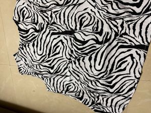 Stylish Zebra Print Sleeveless Top