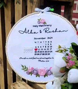 Wedding Ring Platter Hoop