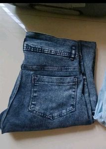 Acid Wash Denim Jeans