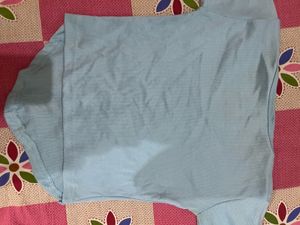 Light Blue Long Sleeve Top