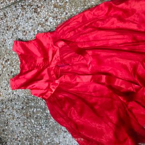 Beautiful Net Sequence Work Frock For Kiddos