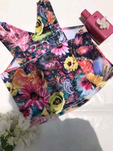 Floral Crop Top