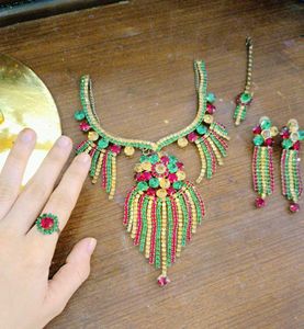 Vibrant Ethnic Jewellery Set