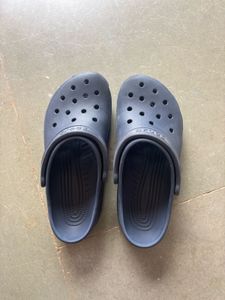 Navy Blue Crocs Clogs