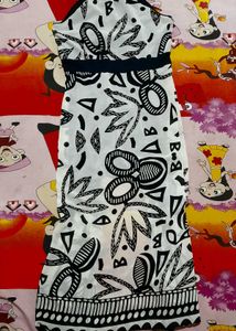 Chic Black &amp; White Dress