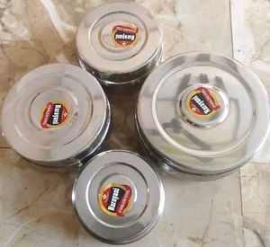Set of Stainless Steel Containers
