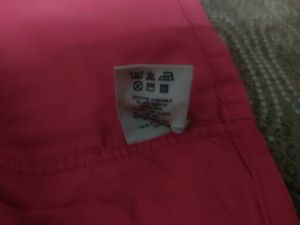 Men’s Burberry London Magenta Red Long-Sleeve Butt