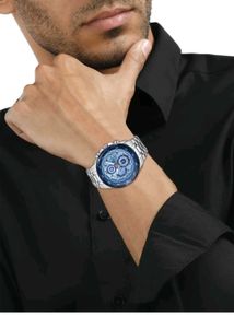 Mens Edifice Casio Watch Silver