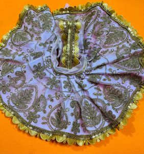 Laddu Gopal Fancy Dress Fabric Net