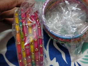Traditional Glass bangles set