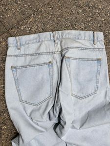 Light Wash straight baggy Jeans