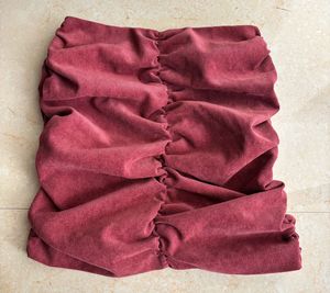ZARA Ruched Mini Skirt