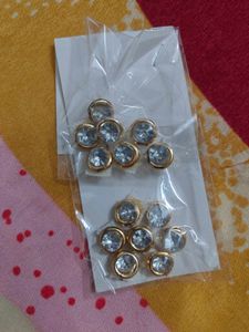 Sparkling Hair Clips &amp; Ties Set of 5