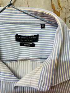 Light Blue Strip Shirt 👔