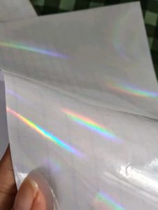 glitter holographic laminating film sheet adhesive