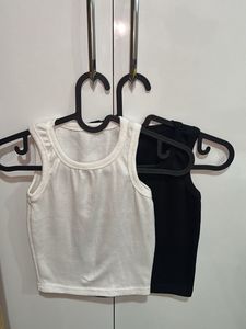 Pack of 2 Ribbed Tank Tops