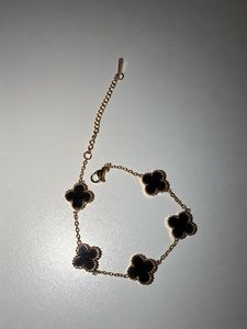 Elegant Clover Charm Bracelet