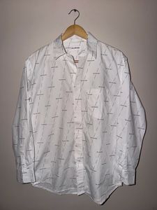 Balenciaga All Over Logo Shirt