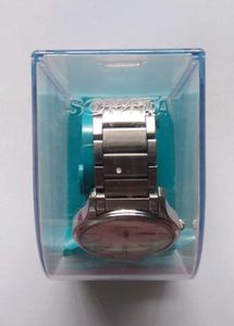 Sonata Day and Date Silver with BOX