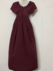 Pintresty long party wear gown