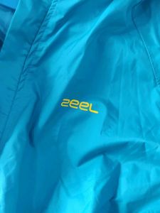 Zeel Teal &amp; Yellow Rain Coat