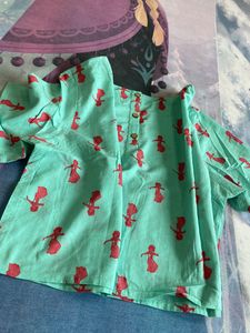 Crop Top Over Size -XXL