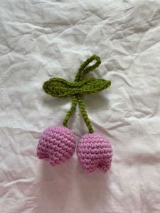 Crochet tulip Hair Clips | Pick Any 1 (Fixed Prc